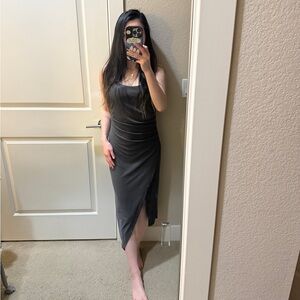 Elegant Black Sleeveless Dress